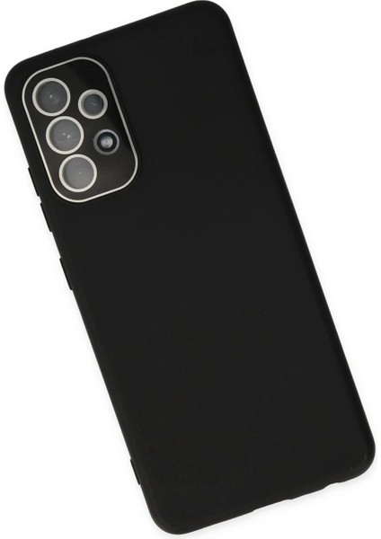 Newface Samsung Galaxy A53 5g Kılıf Lansman Glass Kapak - Siyah modelleri