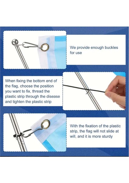 2 Metre Uzayabilen Aksesuarlı Rehber Çubuğu Teleskopik Bayrak İşaret Sunum Rehber Vb. Çubuğu (1 Adet) fiyatları