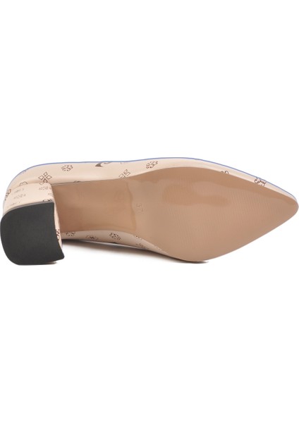 Bej-Kahve Kadın Topuklu Ayakkabı 50176 Z indirimleri