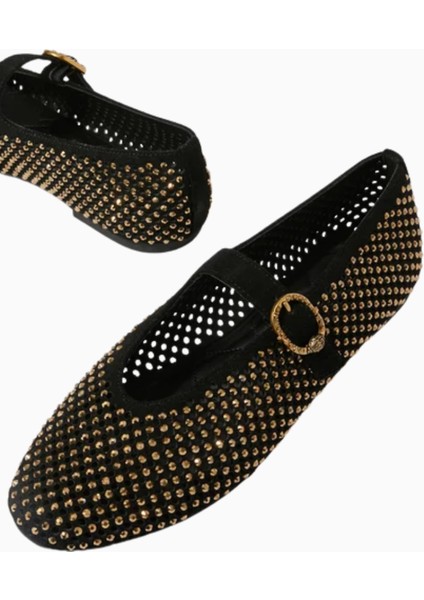 Mayfair Bale Ayakkabısı, Kurt Geiger Süet Kristal Detaylı Zarif Ayakkabı fiyatları