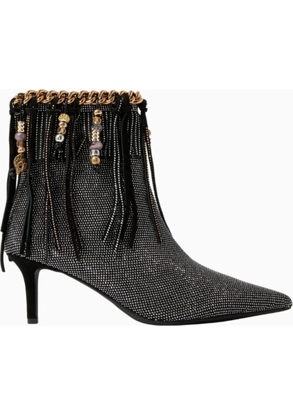 Fringe Bead 65 Boncuklu Saçaklı Botlar, Şık, Rahat ve Bohem Stil