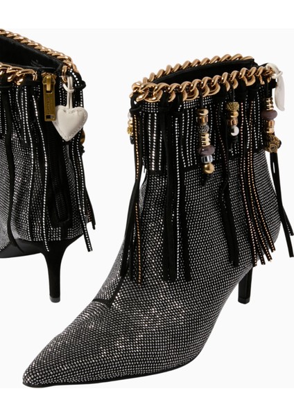 Fringe Bead 65 Boncuklu Saçaklı Botlar, Şık, Rahat ve Bohem Stil fiyatları