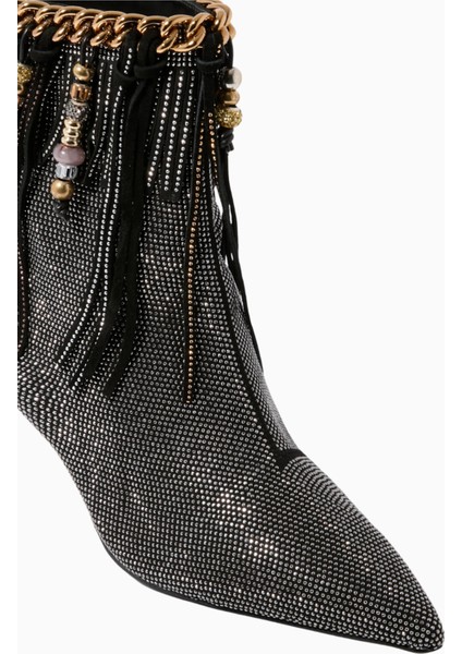 Fringe Bead 65 Boncuklu Saçaklı Botlar, Şık, Rahat ve Bohem Stil modelleri