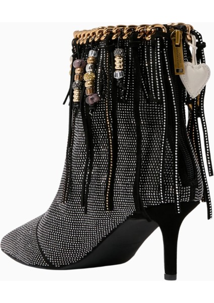 Fringe Bead 65 Boncuklu Saçaklı Botlar, Şık, Rahat ve Bohem Stil fırsatları