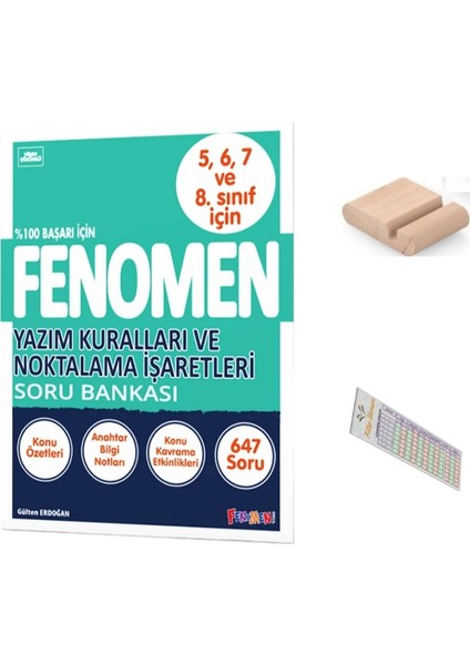 5 6 7 8 Sınıflar Için Yazım ve Noktalama Soru Bankası 2025-2026 +Telefon Tutucu