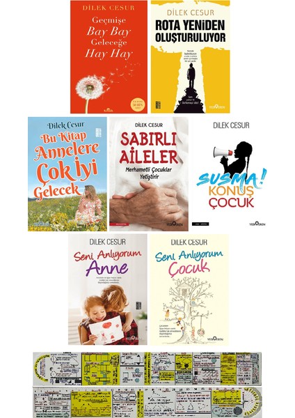 Dilek Cesur 7 Kitap Set + Mat. Öğreten Cetvel