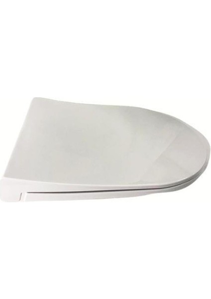 Gala Slim Süvari Yavaş Kapanan Klozet Kapağı Amortisörlü Kapak Hijyenik Kapak Üstten Montajlı D Form