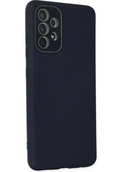 Newface Samsung Galaxy A53 5g Kılıf Lansman Glass Kapak - Lacivert fiyatları