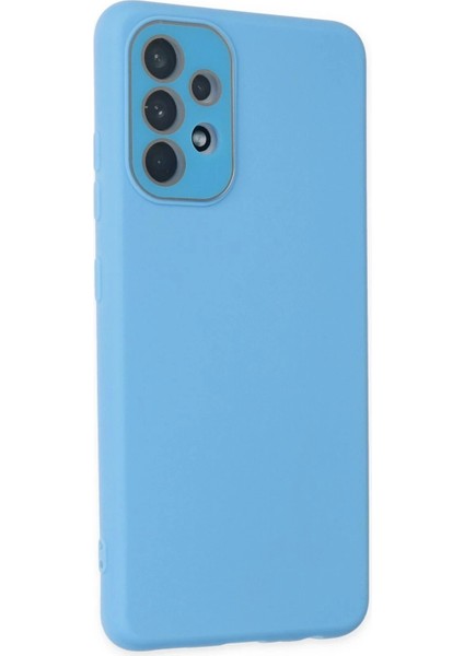 Newface Samsung Galaxy A53 5g Kılıf Lansman Glass Kapak - Mavi fiyatları