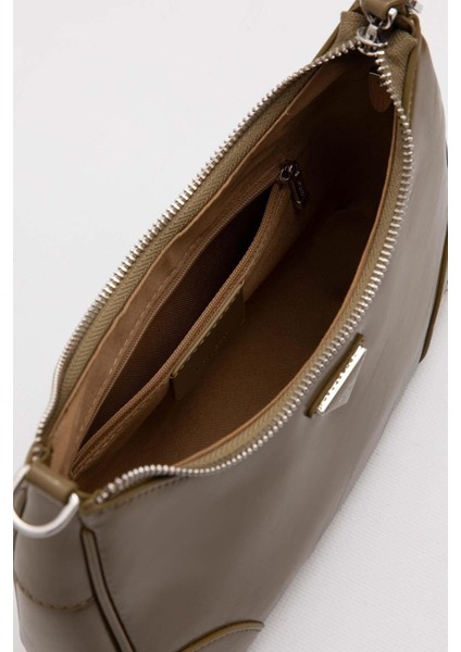 Yeşil Mini Cüzdan Detaylı Omuz Çantası modelleri