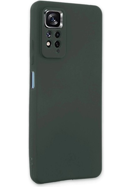 Newface Xiaomi Redmi Note 11 Pro Kılıf First Silikon - Koyu Yeşil fiyatları