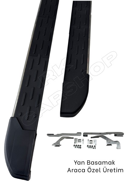 Rkcarshop Dacia Sandero 3 2020+ Model Araca Özel Yan Basamak