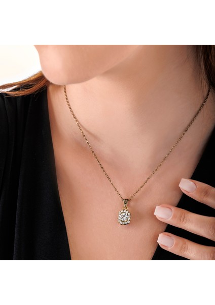 Harmoni Baget Kadın 3'lü Takı Seti Küpe Kolye Yüzük Takım Bakır El Yapımı Kristal Taşlı Kararma Yapmaz Kutulu modelleri