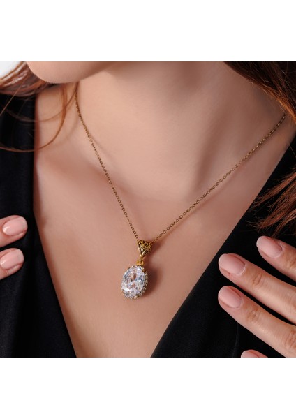 Kösem Sultan Kadın 3'lü Takı Seti Küpe Kolye Yüzük Takım Bakır El Yapımı Zirkon Taşlı Kararma Yapmaz Kutulu modelleri