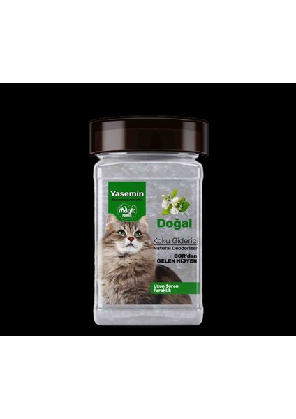 Magic Power Kedi Kumu Koku Giderici Yasemin Kokulu 125gr