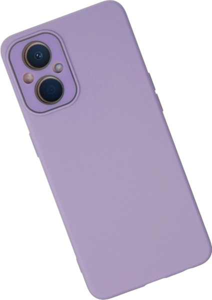 Newface Oppo Reno 7 Lite Kılıf Lansman Glass Kapak - Lila fiyatları