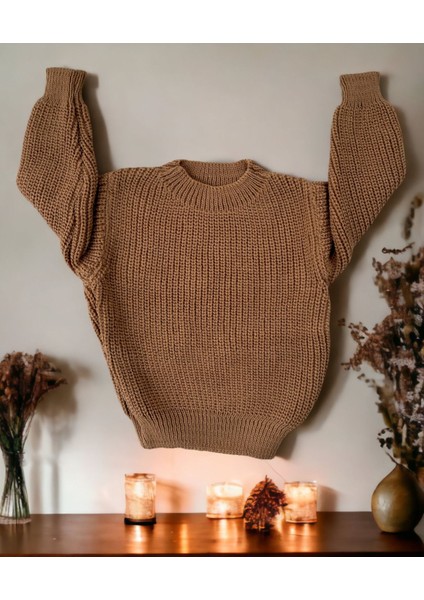 Triko Kazak Esnek Unisex Bebek Çocuk Selanik Bisiklet Yaka 1-5 Yaş