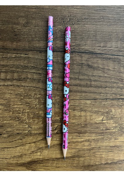 Hello Kitty 2 Adet Kurşun Kalem Okul Kırtasiye Seti modelleri
