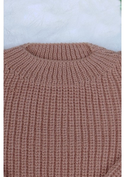 Cocuk-Bebek Triko Bayram ve Mevsimlik Kazak Kazak Kahve indirimleri