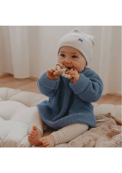 Extra Esnek Bisiklet Yaka Unisex Bebek & Çocuk Kazak (0-5 Yaş) modelleri