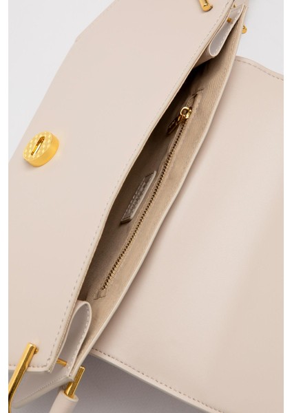 Vizon Oval Gold Aksesuarlı Omuz Çantası modelleri