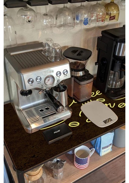 Barista Kahve Barı Tezgah Matı Sıvı Geçirmez Xxl Büyük Boy Espresso Makinesi Pad 40X90CM 27250826 modelleri