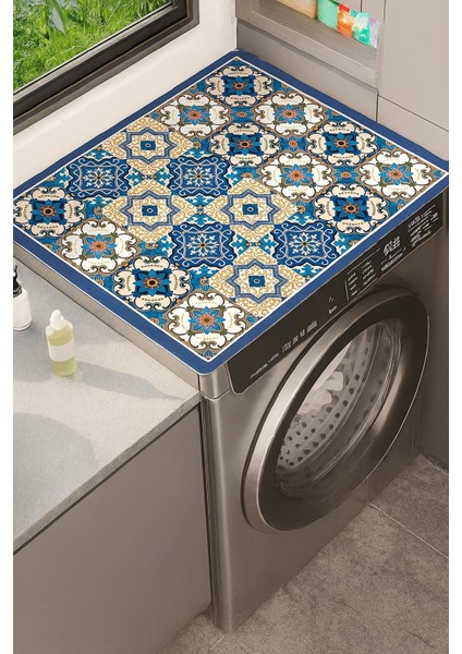Çamaşır Kurutma Makinesi Matı Örtüsü 60X60CM Kaymaz Sıvı Geçirmez Silinebilir 27251003