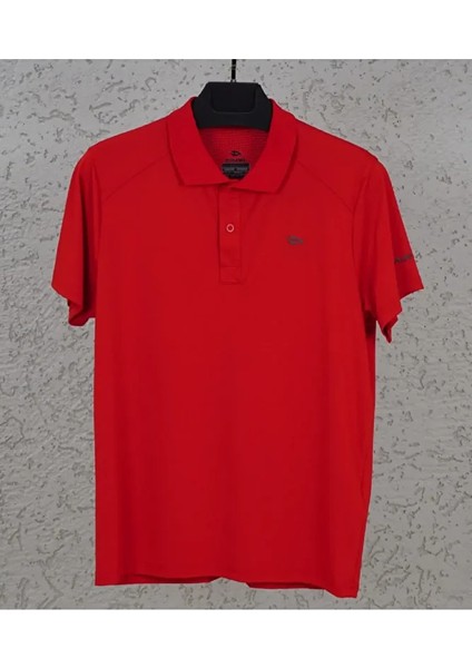 Erkek Polo Yaka Ter Göstermeyen Spor T-Shirt