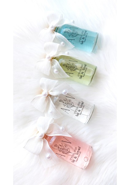 25 Adet Eyüp Sabri Tuncer Kolonya Seti Cam Şişe - Söz, Nişan, Nikah, Kına, Düğün, Doğum Günü, Yeni Doğan, Sünnet, Mevlid ve Özel Günler Için Hediyelik - Renkler: Şeffaf, Mavi, Pembe, Yeşil, Mor modelleri