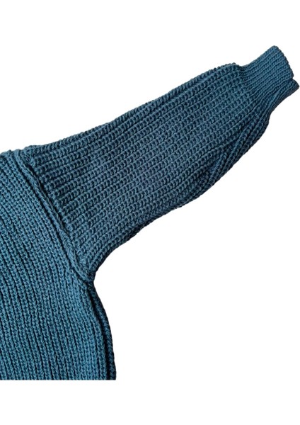 Triko Kazak Esnek Bebek Çocuk Selanik Bisiklet Yaka 1-5 Yaş