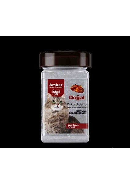 Magic Power Kedi Kumu Koku Giderici Amber Kokulu 125gr