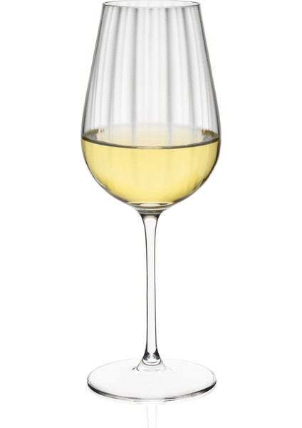Invitation Optic Beyaz Şarap Kadehi - 440 ml - 6lı Set