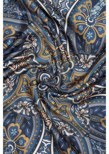 Şal Desenli Ipek Eşarp 41489-YEŞIL fiyatları