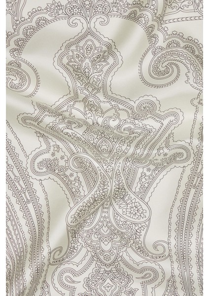 Şal Desenli Tivil Ipek Eşarp 41349-ANTRASIT fiyatları