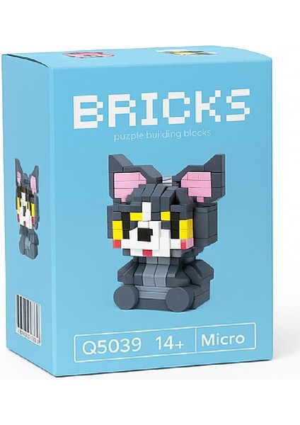 Tom Yapı Blokları – Tom ve Jerry Karakter Mini Blok Oyuncak Seti | Koleksiyonluk ve Hediye fiyatları