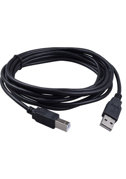 5 Metre USB Yazıcı Kablosu Hp- Canon-Brother Printer Kablo