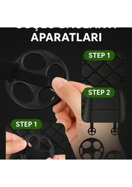 Fiat 500 D/f/l/r 1957–1975 Uyumlu 3 Parça Kapitone Oturak Araba Koltuk Suni Deri Pembe - Kaymaz | Trobus