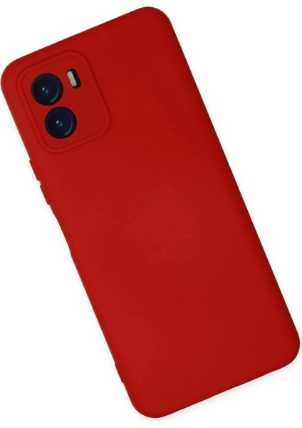 Newface Vivo Y15S Kılıf Nano Içi Kadife Silikon - Kırmızı fiyatları