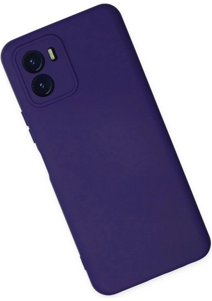 Newface Vivo Y15S Kılıf Nano Içi Kadife Silikon - Mor fiyatları