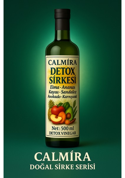 Detoks Sirkesi 500 ml - (Detox Vinegar) Doğal ve Katkısız fırsatları