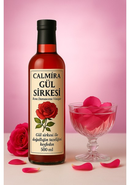 Gül Sirkesi 500ML Doğal Fermantasyon ( Natural Fermentation Rose Vinegar) fiyatları
