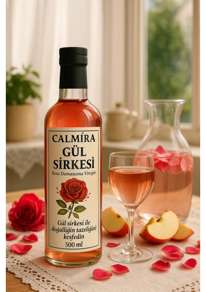 Gül Sirkesi 500ML Doğal Fermantasyon ( Natural Fermentation Rose Vinegar) modelleri