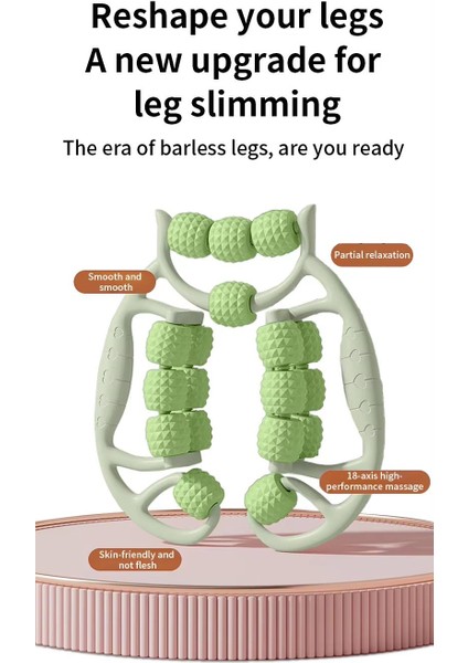29 Tekerlekli Ayak ve Bacak Masaj Aleti – Derin Doku Masajı ile Yorgunluğa Son! Somon indirimleri