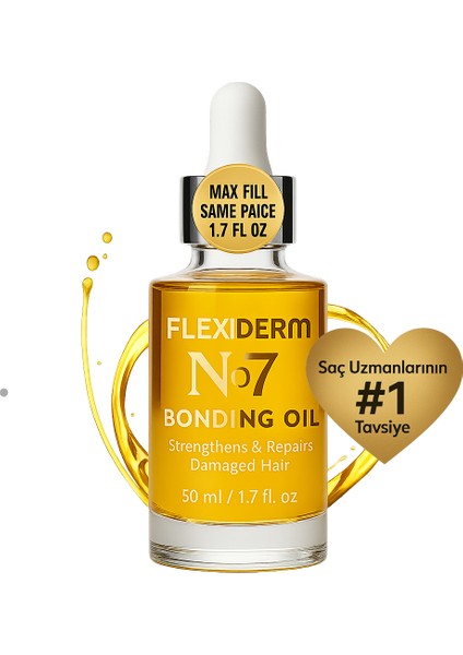 Nº.7 Bonding Oil - Bağ Güçlendirici Saç Bakım Yağı- 50 ml