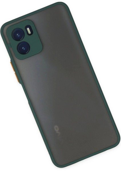 Newface Vivo Y15S Kılıf Montreal Silikon Kapak - Yeşil fiyatları