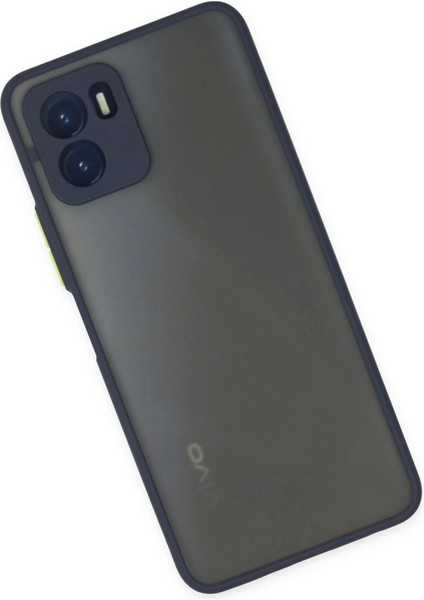 Newface Vivo Y15S Kılıf Montreal Silikon Kapak - Lacivert fiyatları