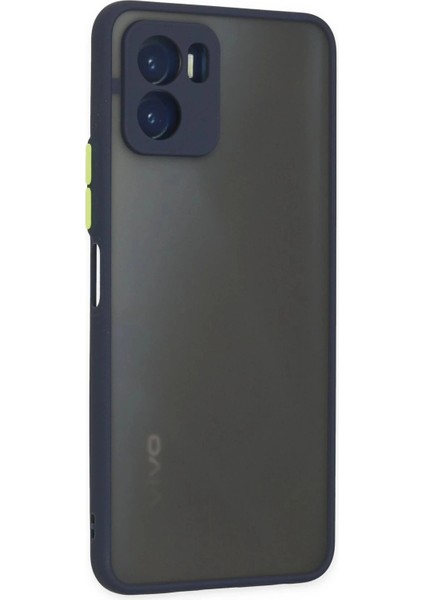 Newface Vivo Y15S Kılıf Montreal Silikon Kapak - Lacivert modelleri