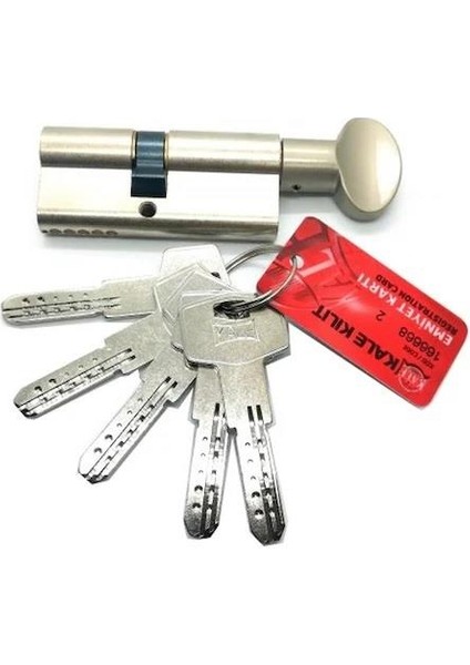 Kale 164/BM 68 mm Saten Mandallı Bilyalı Barel 5 Anahtarlı Sarı