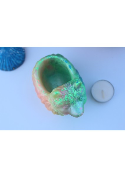 El Yapımı Epoksi Reçine Şık Tasarım Saksı/dekoratif Objeler (Çiçeksiz) - Kadın Emeği modelleri