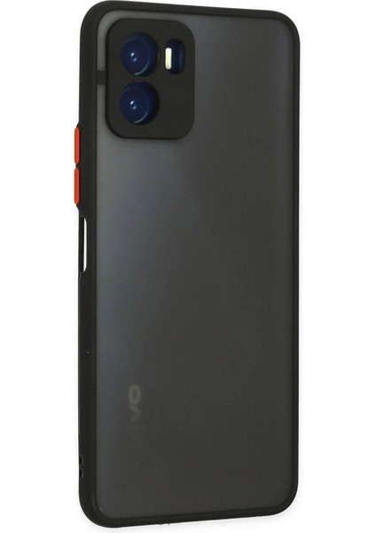 Newface Vivo Y15S Kılıf Montreal Silikon Kapak - Siyah modelleri